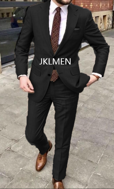 2023 Men's Suit Handsome Casual 2 Piece Suit For Men Wedding Tuxedos Notched Lapel Groomsmen Business Prom Blazer - As Picture8, 4XL