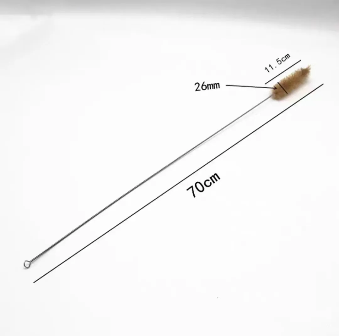 Burette brush lengthen test-tube brush Chemical experimental apparatus teaching apparatus 5pcs 70cm length