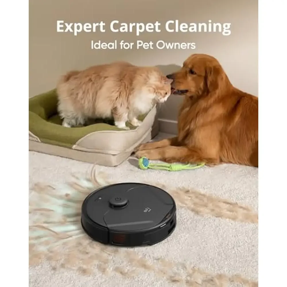 X8 Pro Robot Vacuum Self-Empty Station Twin-Turbine 4,000 Pa Suction Hands-Free Cleaning iPath Laser Pet Hair Deep Clean AI Map 6