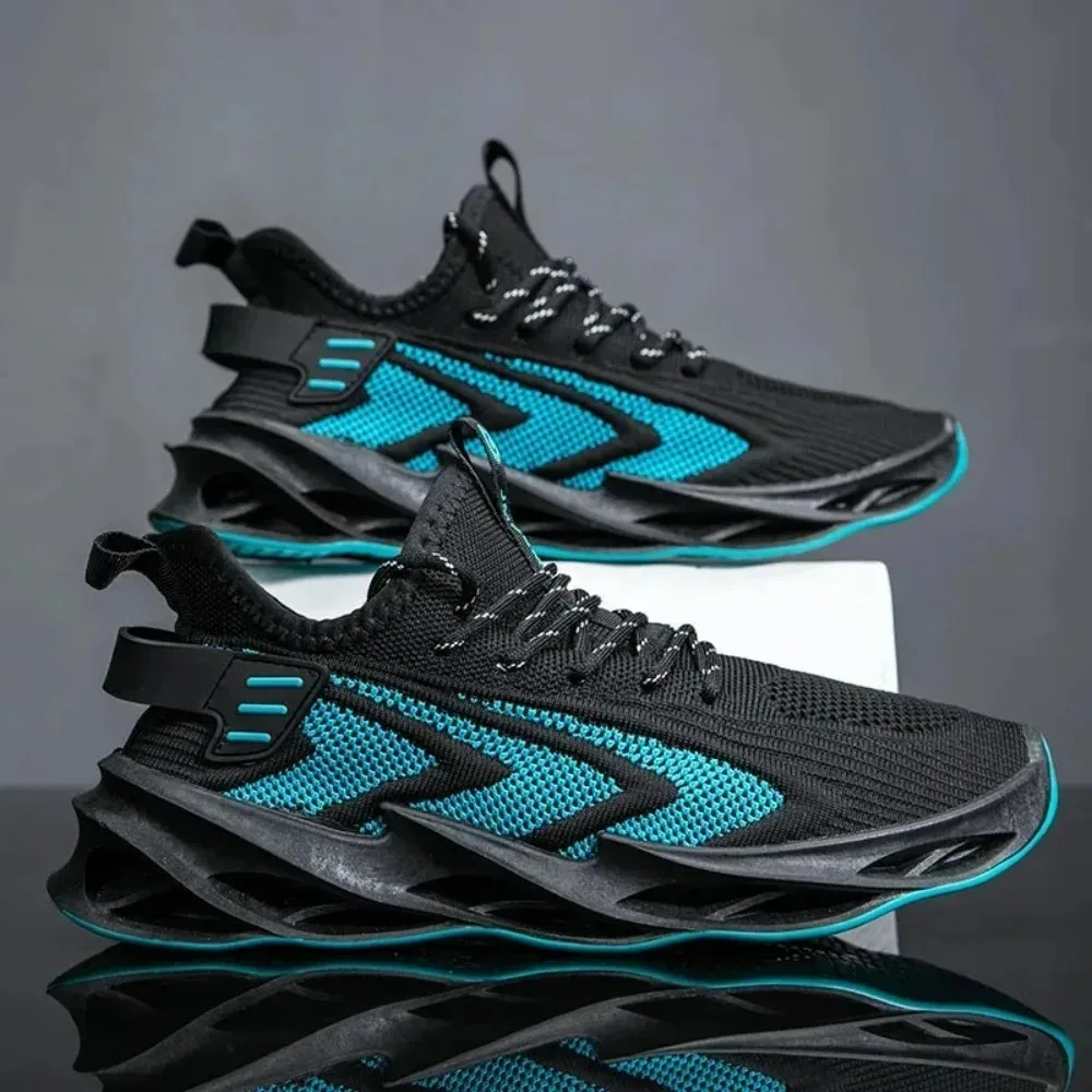 Men's Shoes Breathable Lace-up Running Korean Version Lightweight Casual Sports Mens Shoes sports shoes