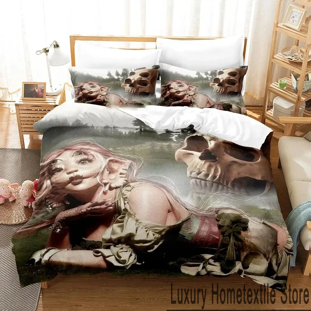 3D Print Portals Melanie Martinez album Bedding Set Double Twin King Duvet Cover Comforter Pillowcase Boys Girls Adults Bedroom 5