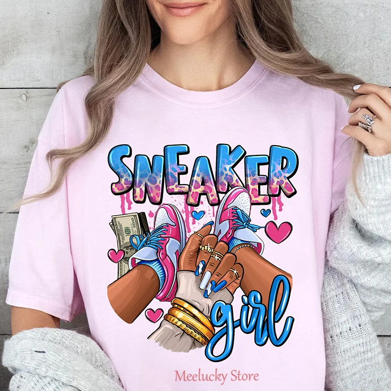 

Модная и дышащая футболка из чистого хлопка для девушек и женщин