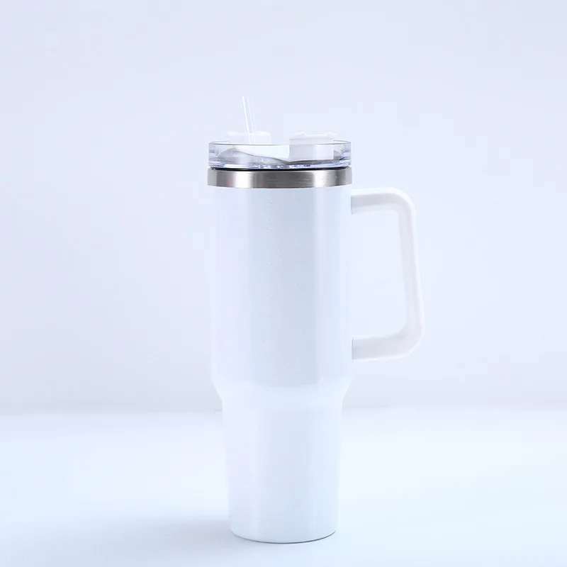 2023 New Simple Modern 40 Oz Tumbler with Handle and Straw Lid Stainless  Steel Water Bottle Insulated Cup Reusable Travel Mug - AliExpress