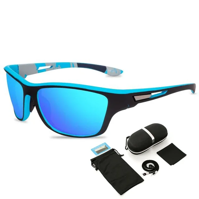 Polarized Fishing Sunglasses One Piece Fishing Classic Sun Glasses Men's Driving Shades Male sunglass Vintage Travel sunglass