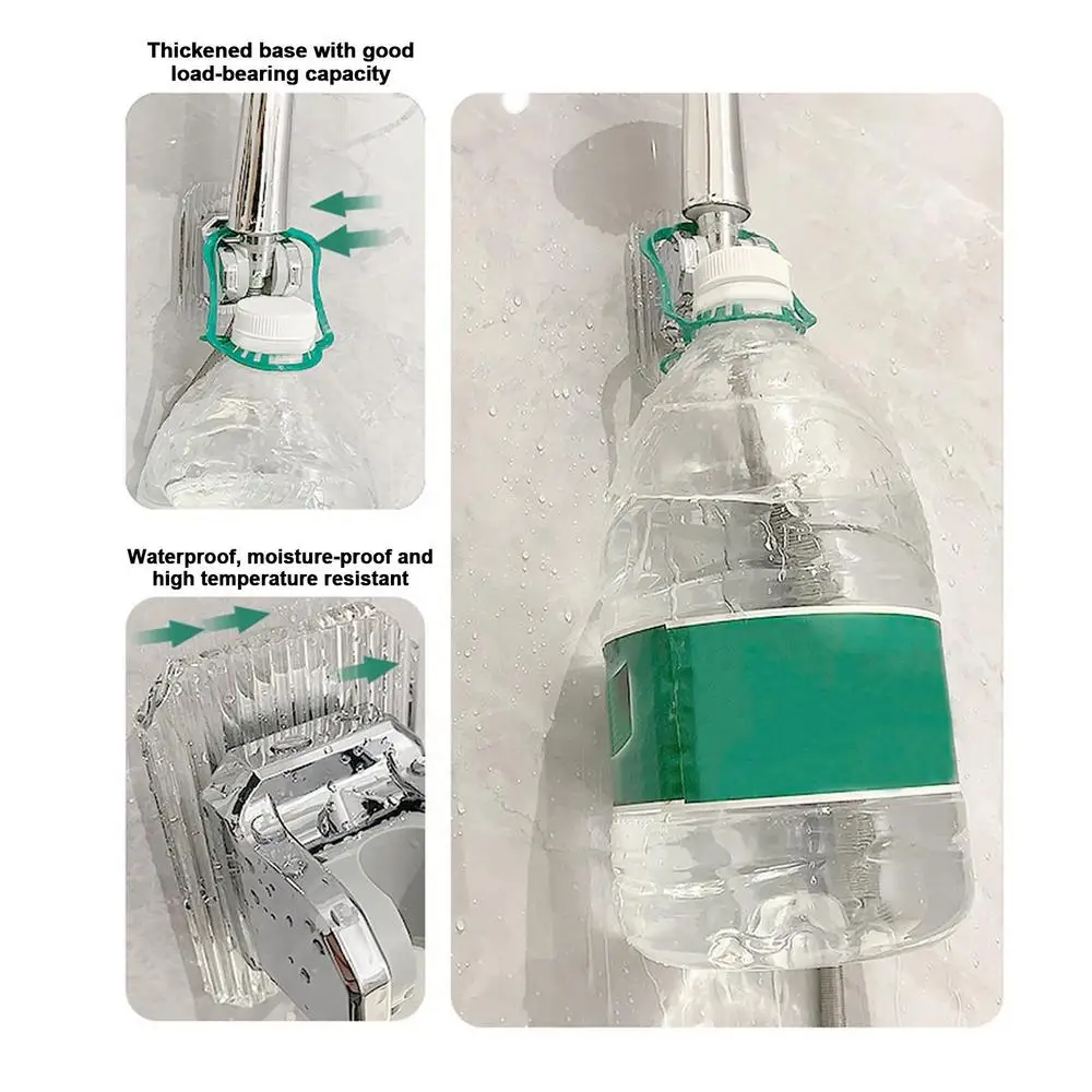 Description Picture 3 of itemShower Head Holder Suction Cup Wall Mounted Adjustable Support Brackets For Bathroom Accessories Without Drill Stand Bath