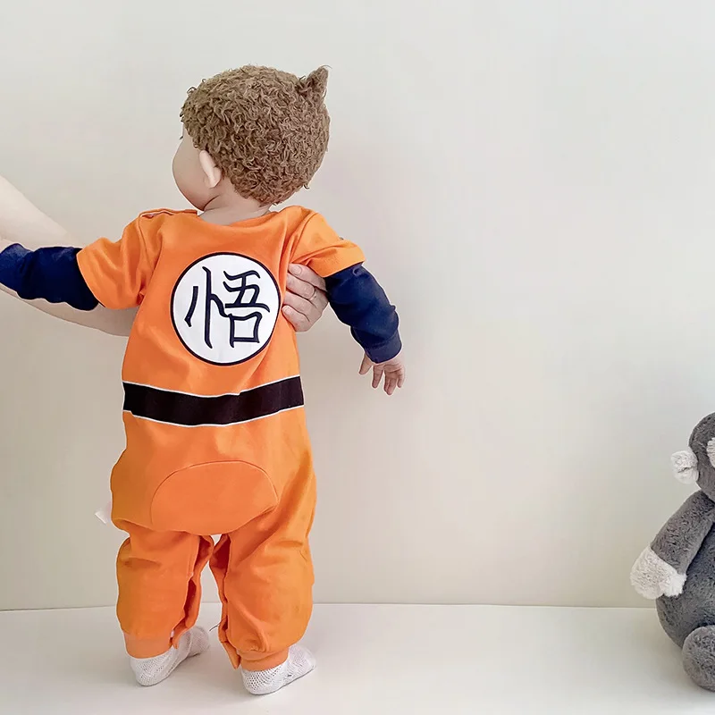Tuta Bambino Dragon Ball - Arancione, Taglia 3 Anni, 100% Poliestere - Foto 4