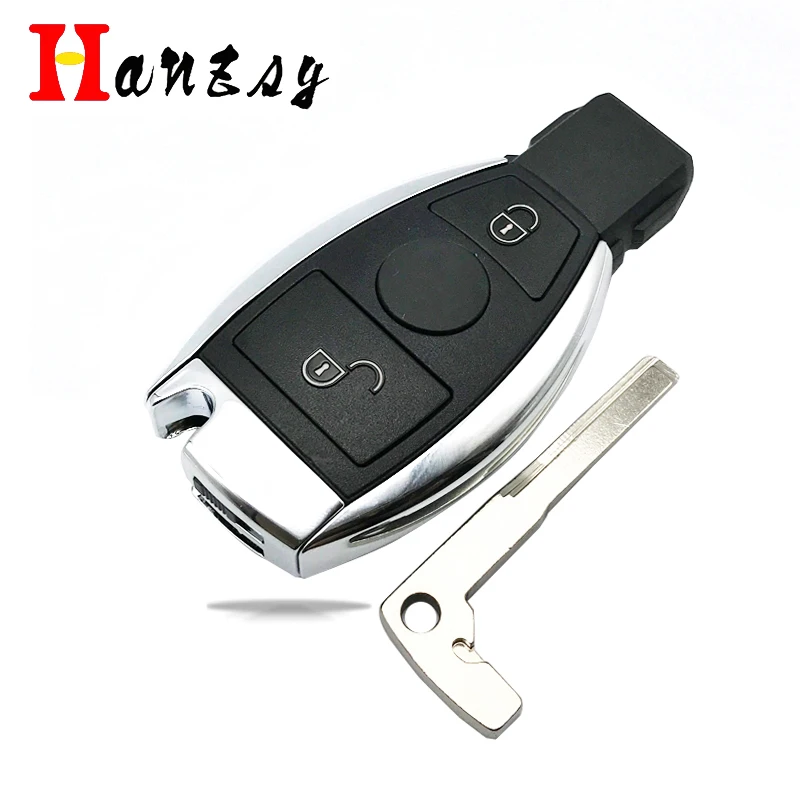

2 Buttons Remote Smart Key Fob For Mercedes BENZ W211 ML SL SLK CLK Replacement Car key shell Cover Case Uncut blade