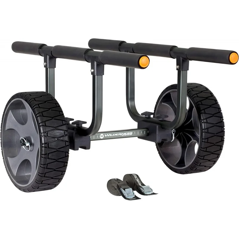 

Wilderness Systems Heavy Duty Kayak Cart | Flat-Free Wheels | 450 Lb Weight Rating | for Kayaks and Canoes