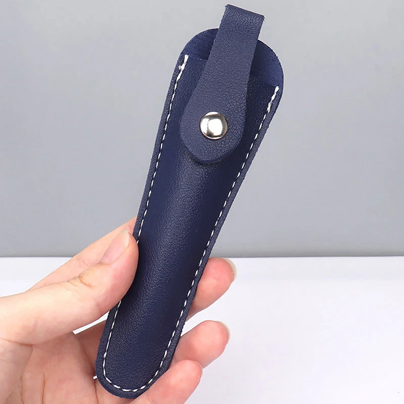 

1Pcs Professional Leather Case Barber Packet Scissor Bag Cover Shears Holster Hairdressing Cowhide Hair Scissors Storage Holder