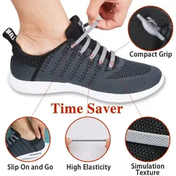 16Pcs Elastic Shoe Laces Silicon Shoelaces Without Ties Colorful Shoestring Rubber Band for Shoes Lastic Quick Lazy Accessories