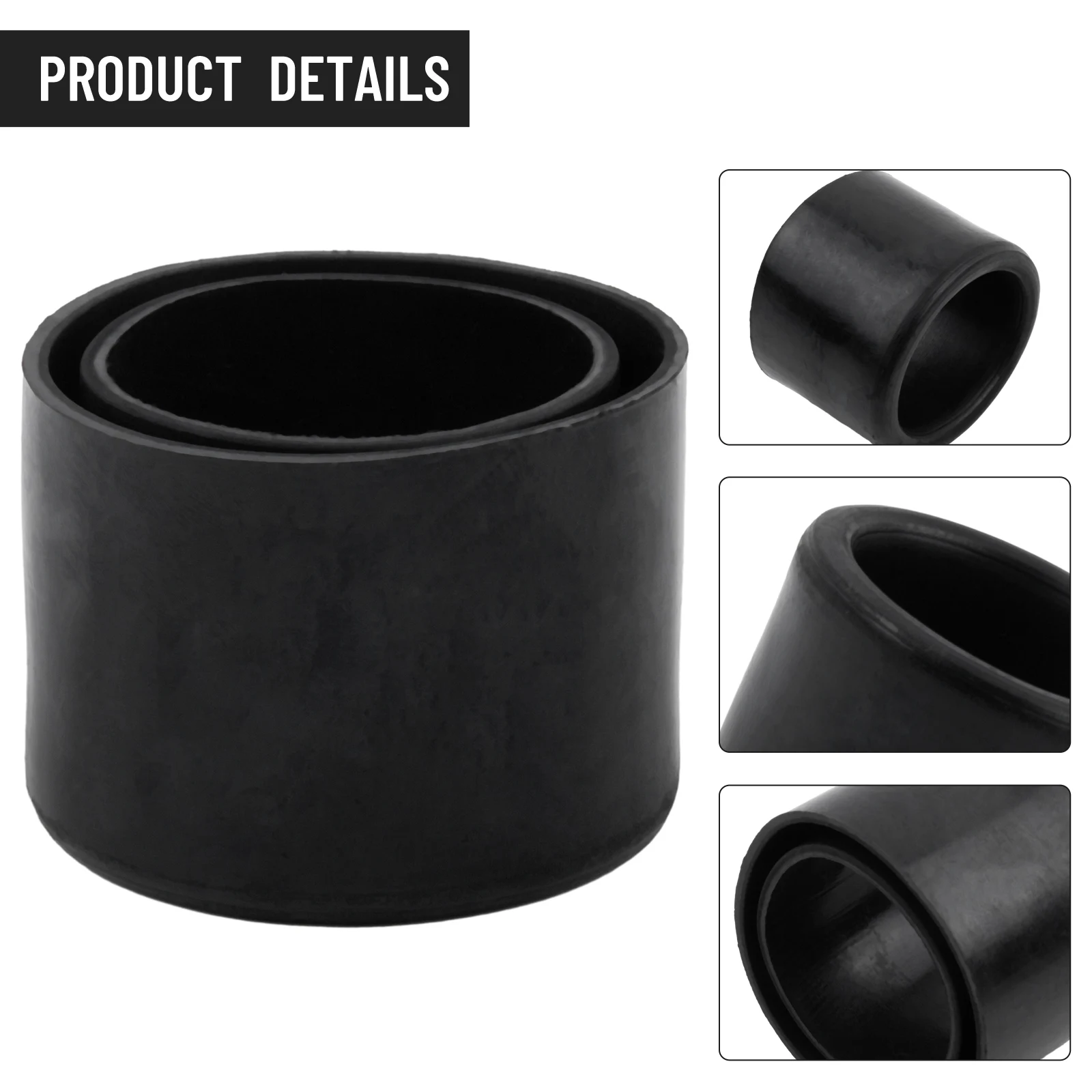 Fishing Insert Protectors Rubber Marine Rod Holder Inserts Boat Yacht For 2 Imperial 50.8mm Outer Diameter Tube Fishing Tackle