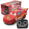 Anime Pixar Cars 3 Electric Toy Car Lightning Mcqueen Spider Man Four Channel Remote Control Car Model Toys For Children Gift 2