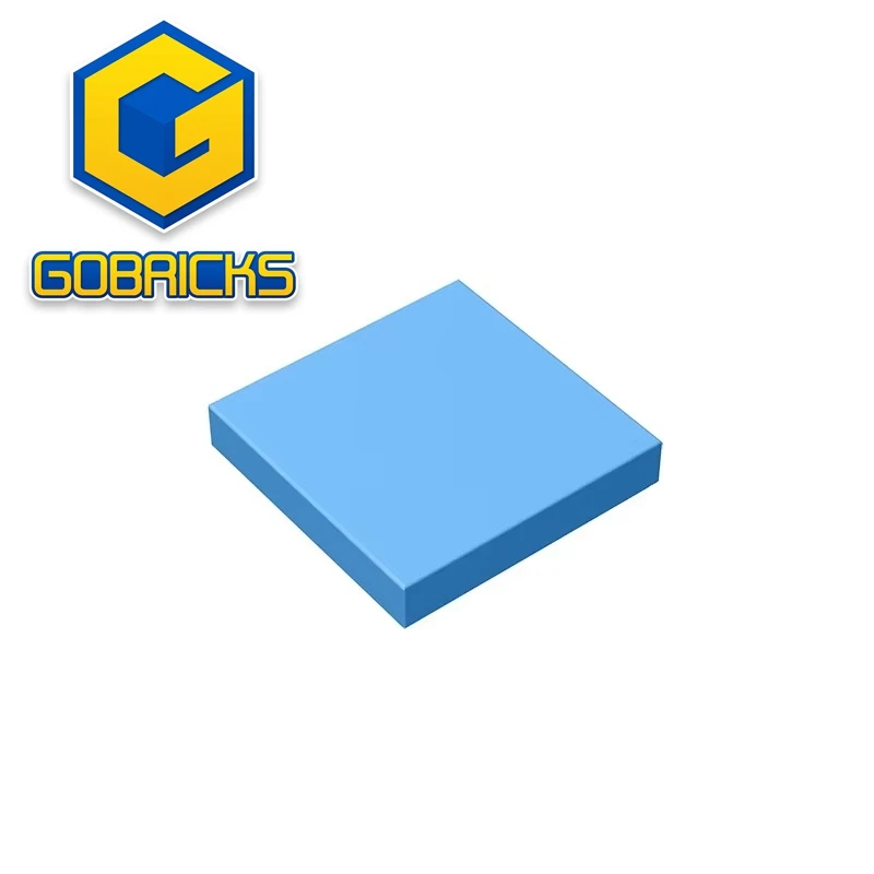 Gobricks GDS-561 Tile 2 x 2 - (Undetermined Version) compatible with lego 3068 pieces of children's DIY Building Blocks