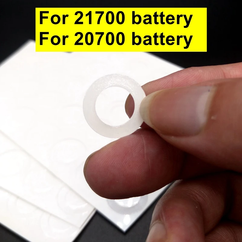 21700 Battery PVC Heat Shrink Wrap Random Color Clear Sticker Skin Wrap For 21700/20700 Battery Protect Insualtor 100/50/10PCS battery heat shrink tube