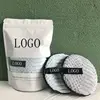 50PCS Customized LOGO LOGO Microfiber Makeup Remover Pads Reusable Face Skin Care Cloths Makeup Remover Face Cleaning 2