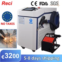 1500W 4 IN 1 Fiber Laser Welding Cutting Cleaning Soldering Machine Reci Handheld Fiber Laser Welder for All Metal EU US Stock 1