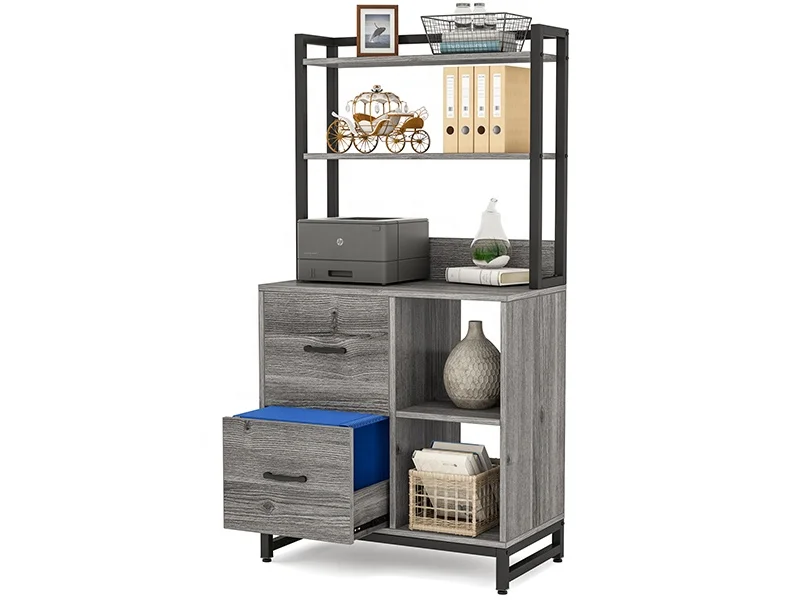 

White Brown Grey Metal Shelf File Storage Display Shelf Small Cabinet Bookshelf for Bedroom Tool Storage