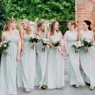 Bridesmaid Dresses Wedding Party For Women 2022 Elegant Black Satin A Line Long Night Woman's Evening Formal Gowns