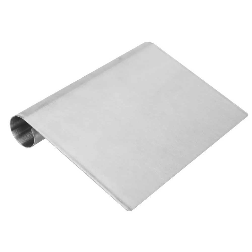 Dough Cutter Pizza Pastry Pancake Battercake Flour Spatula Flour Scraper Stainless Steel Kitchen Accessories