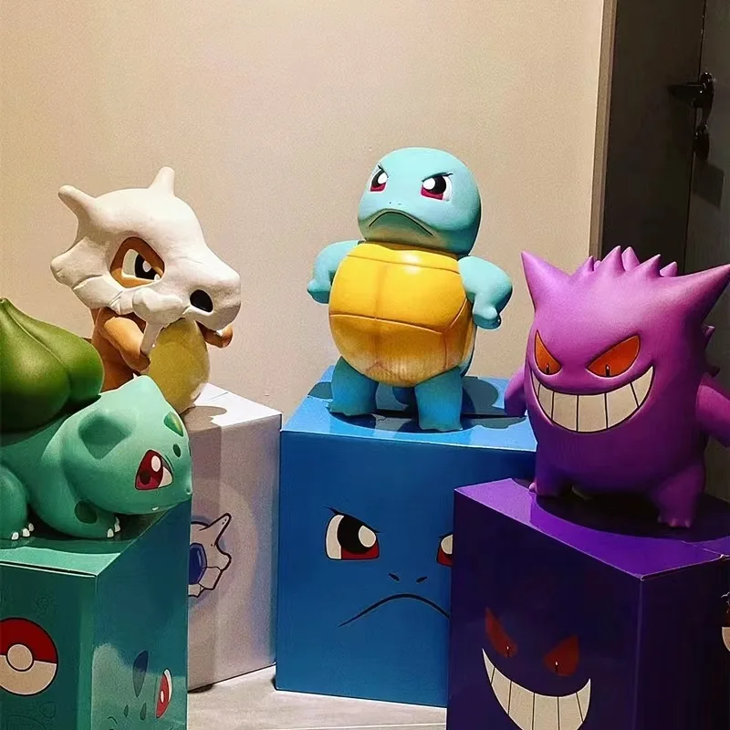 

Pokemon 1:1 Large Figure Charmander Eevee Ibrahimovic Porkby Squirtle Raichu Model Doll Ornament Figurine Toy Surprise Kids Gift