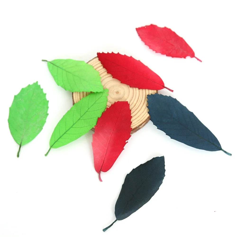 

30pcs Dried Natural Preserved Fresh Chestnut Tree Leaf For Epoxy Resin Jewelry Making Nail Art Craft DIY Decoration Accessories