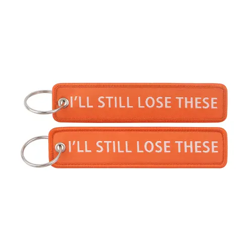 1pcs Computer Pop-up Window Quotes Embroidered Keys Tag Keychains For Motorcycles Backpack Fashion Key Ring Accessories Gifts - Image 98