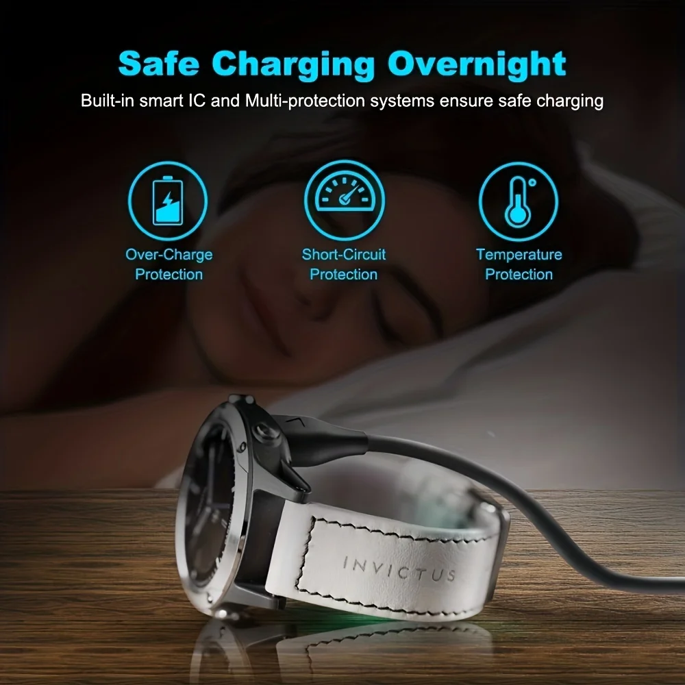 Versatile Smartwatch Charger Cable