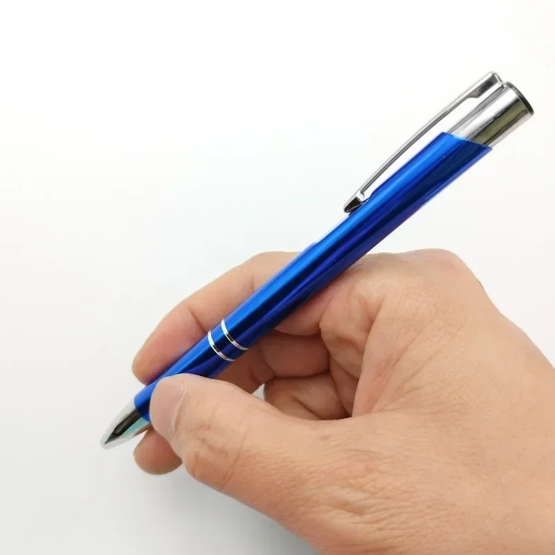Ballpoint Pen 30pcs Fashion Metal Color Pens Advertise Promotional Gift