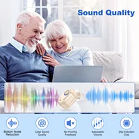 Rechargeable Portable Hearing Aids For Deafness Sound Amplifier Portable BTE Elderly Hearing Aid Invisible Hearing Amplifiers 2