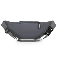 Hommes toile Fit sac de taille Mobile Fanny taille Packs hommes Sports loisirs de plein air course Anti-vol Ultra mince Invisible taille sac 3