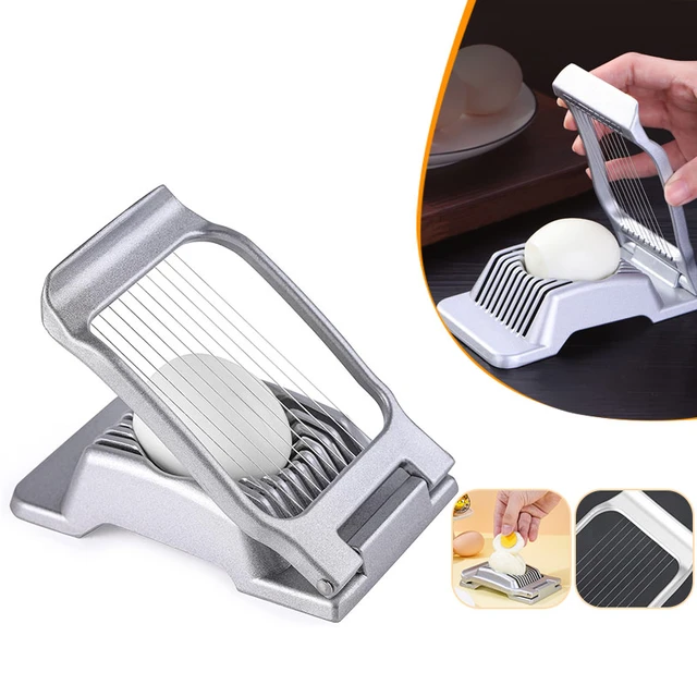 Heavy Duty Mushroom Dicer & Egg Slicer w/ Durable Stainless Steel Wires