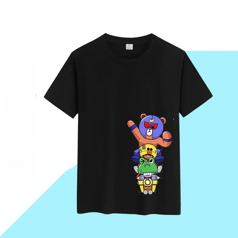 thumbnail image 1 of Juego de cosplay de verano Anime algodón niños adolescentes camiseta Leon Spike disfraz manga corta niño niños ropa regalos camiseta divertida, 1 of 5