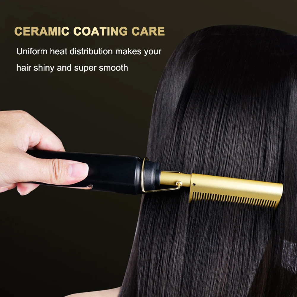 Dreamfix Sparkles Hot Straightening Comb 350g