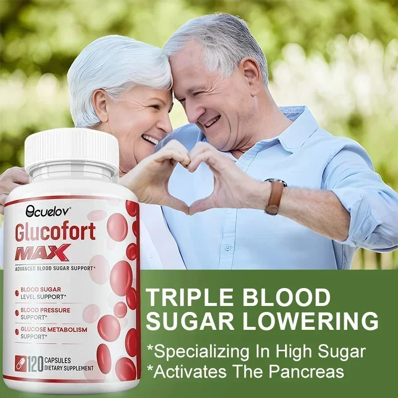 Glucofort Max Capsules Blood sugar level support general health immune support metabolism blood pressure support