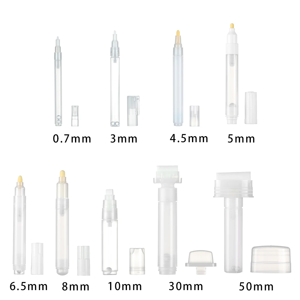 Refillable Liquid Chalk and Paint Pen Tube - Graffiti Art Accessory