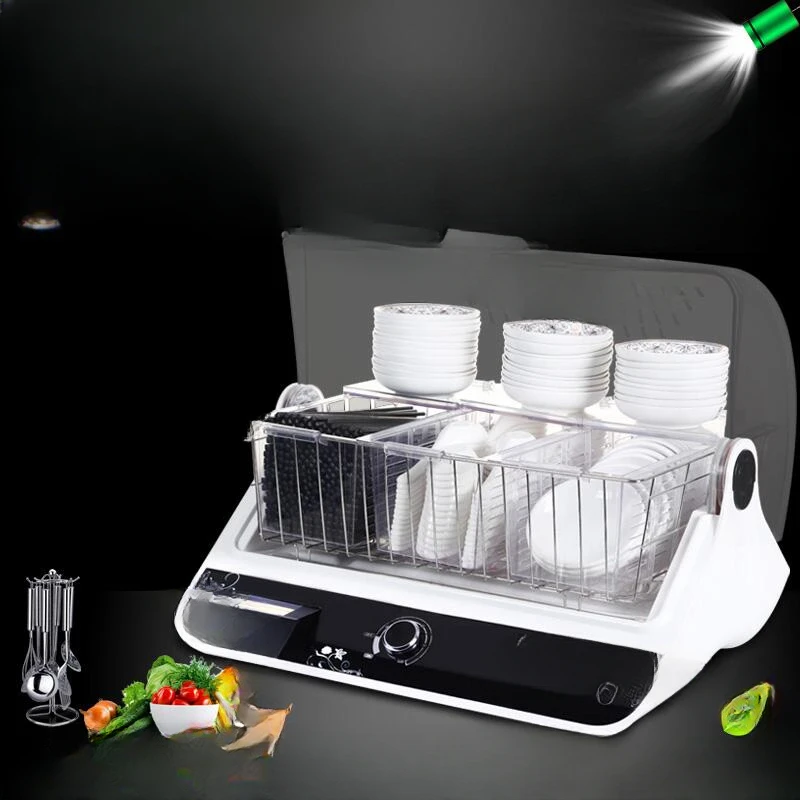 

Commercial household chopsticks Restaurant dishes, chopsticks and dishes integrated disinfection cabinet automatic drying and