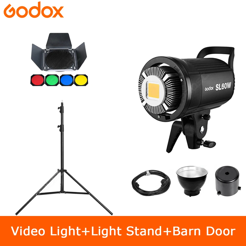 Godox 60W SL Series AC Powered Video LED Light White