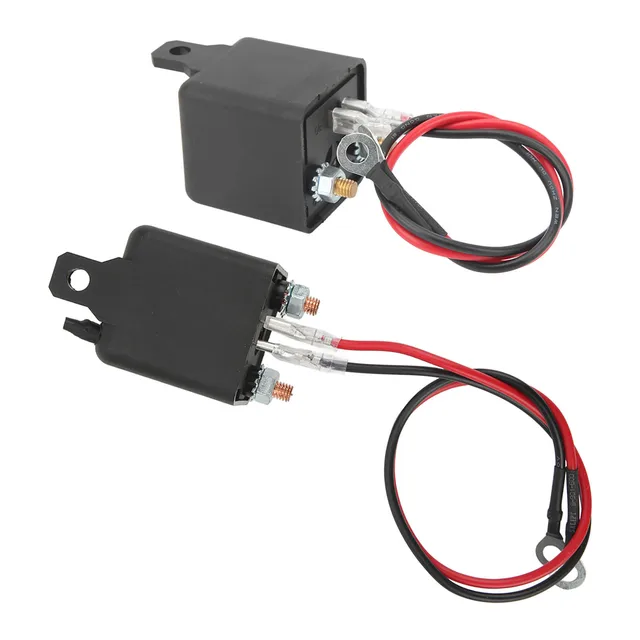 Remote Battery Disconnect Switch, Car Battery Disconnect Switch, Power Cut  Off Kill Switch With Remote Control Copper Terminal For Automotive 