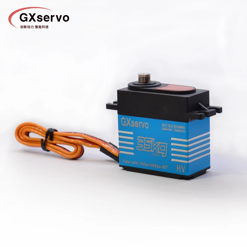 2Pcs Waterproof 35kg 40kg digital servo metal gear high speed 25T arm for 1/8 Sercos rc1/10 RC baja crawler Cars boat free gift 4