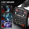 ANDELI 110/220V Semi-automatic Welding Machine IGBT Inverter Synergy Gasless Welder MIG LIFT TIG MMA 3 in 1 Metal Welding 3