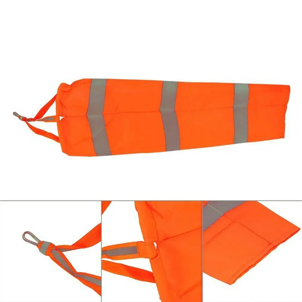 0.8m/1m/1.5m Aviation Airport Paraglide Windsock Reflective Wind Indicator