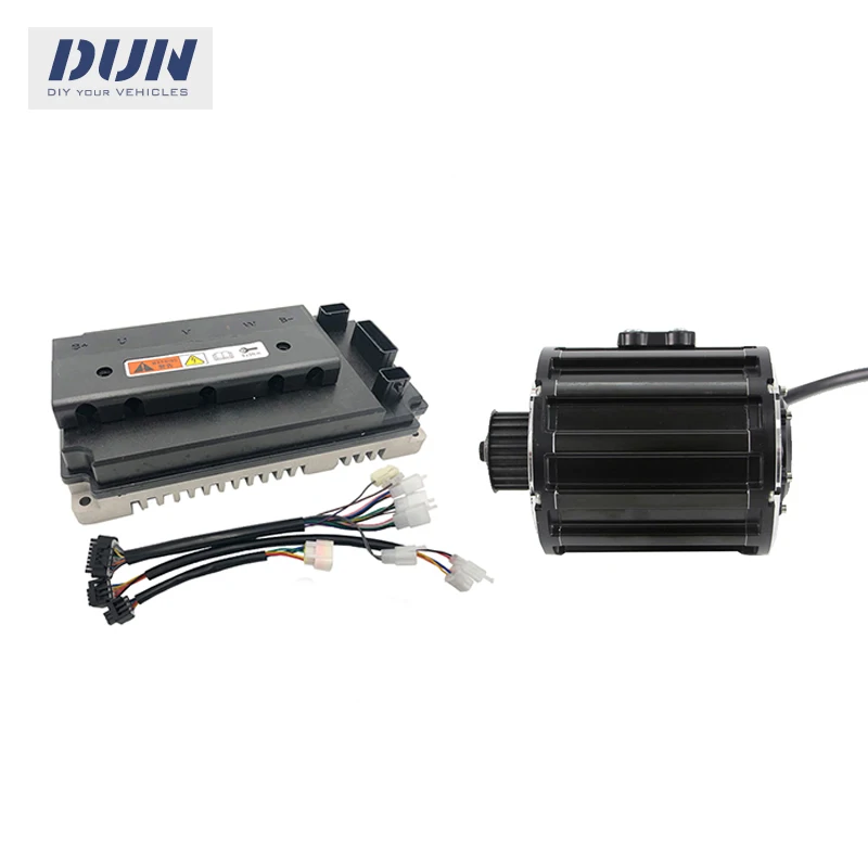 

QS120 2000W Rated Voltage 72V 4600RPM 70H BLDC Mid Drive Motor with EM100 for Electric Mopeds Motorcycle ATV