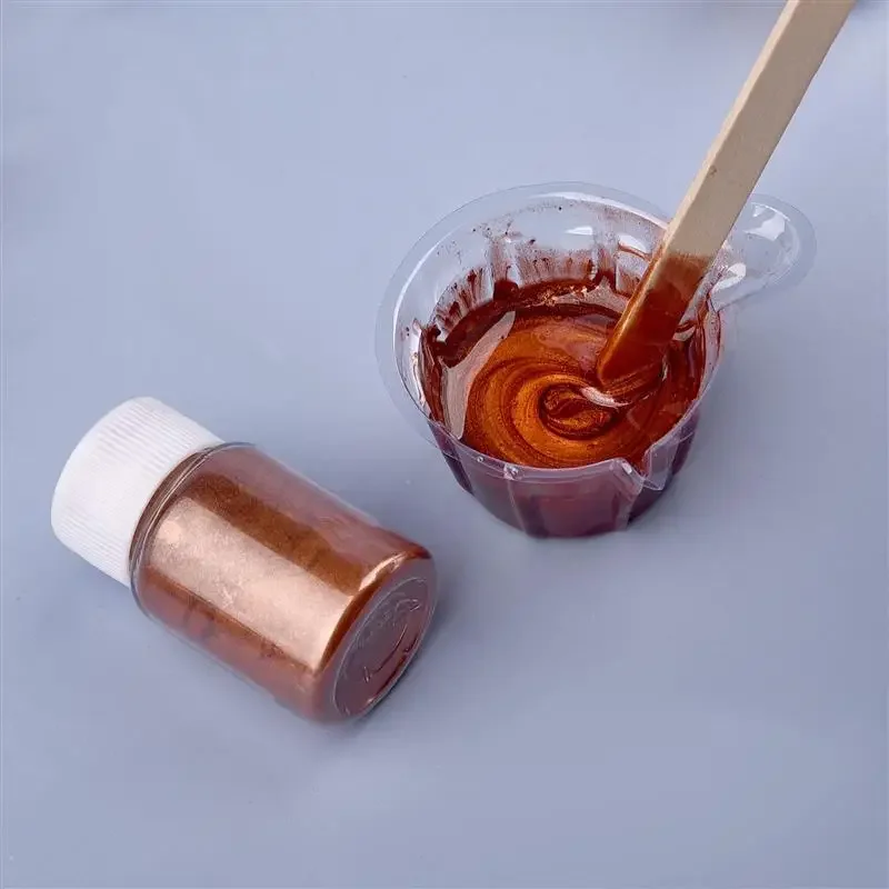 20ml Mirror Metallic Gold & Silver Pearl Powder: Ultimate DIY Resin Epoxy Colorant for Glittery Jewelry and Stunning Eye Shadow