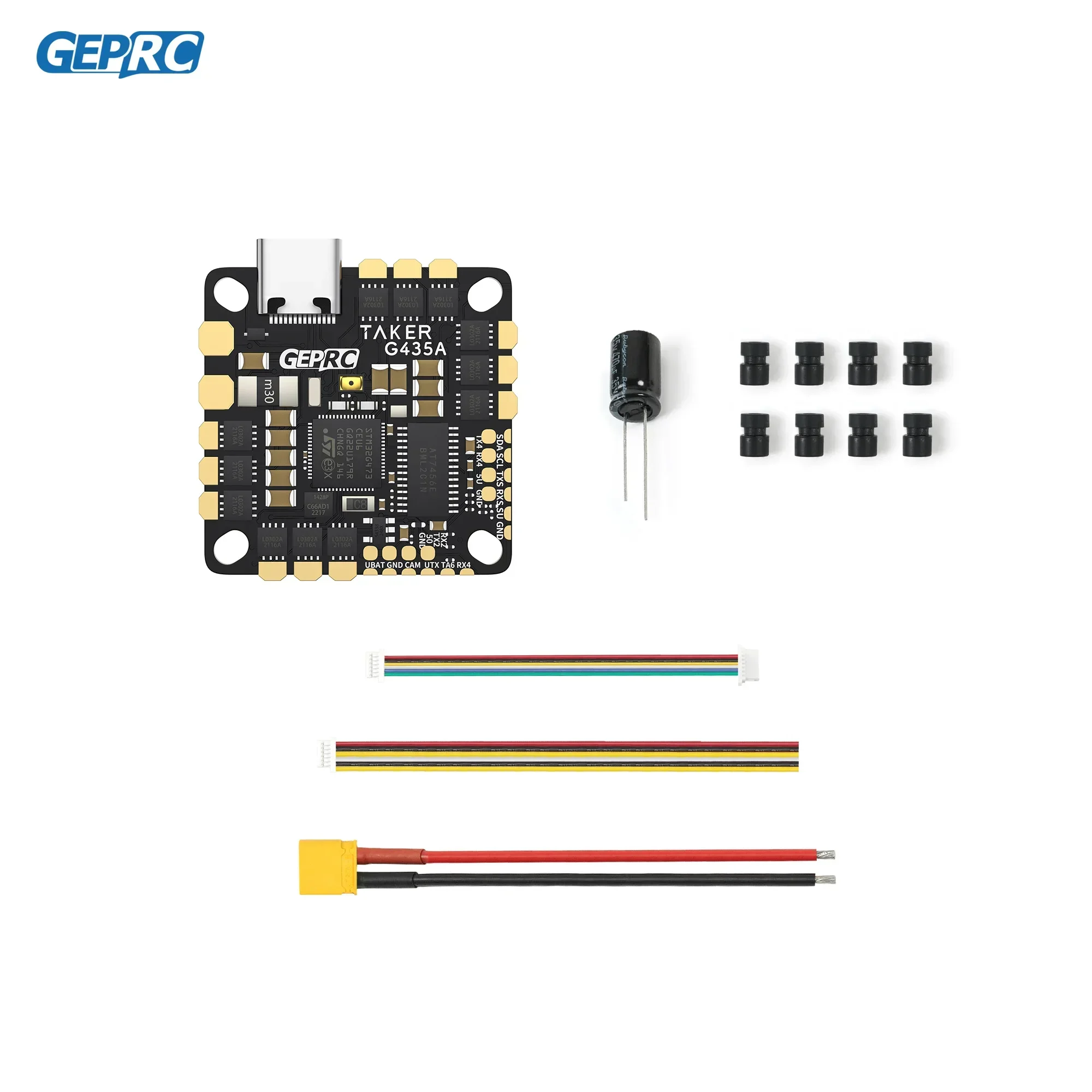 GEPRC GEP-TAKER G4 35A AIO G473 Main Control 170MHz 2~4S Transmitter Flight Control System drone accessories drone repair parts remote control drone model RC FPV Racing Drone