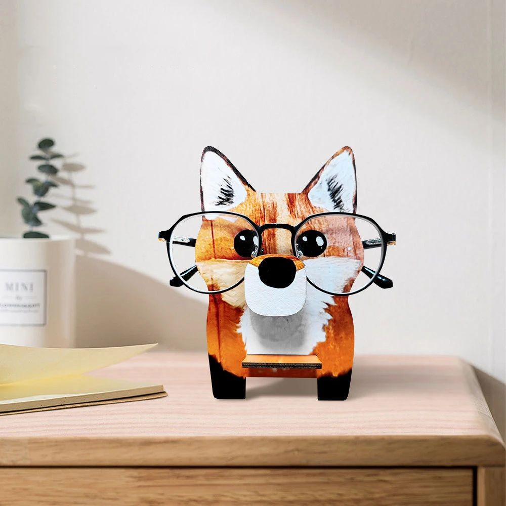 Animals Glasses Holders Glasses Holder Stand Handmade 3D Wooden Carved Eyeglass  Holder Cute Sunglasses Display Stand for Desk​ - AliExpress