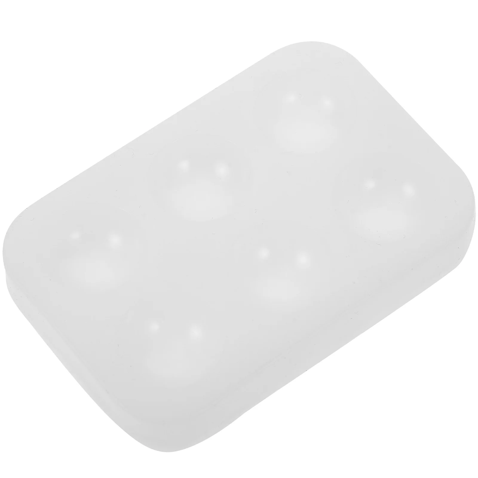 

Mix Six Hole Palette Easy to Clean Acrylic Watercolor Paint Palettes Silica