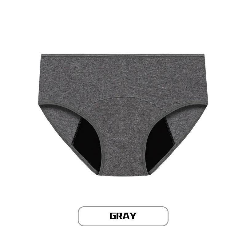 2024 New Arrival Cotton Physiological Period Leak Proof Menstrual Panties Women Breathable Soft Underwear Sexy Breifs Femme P293 6