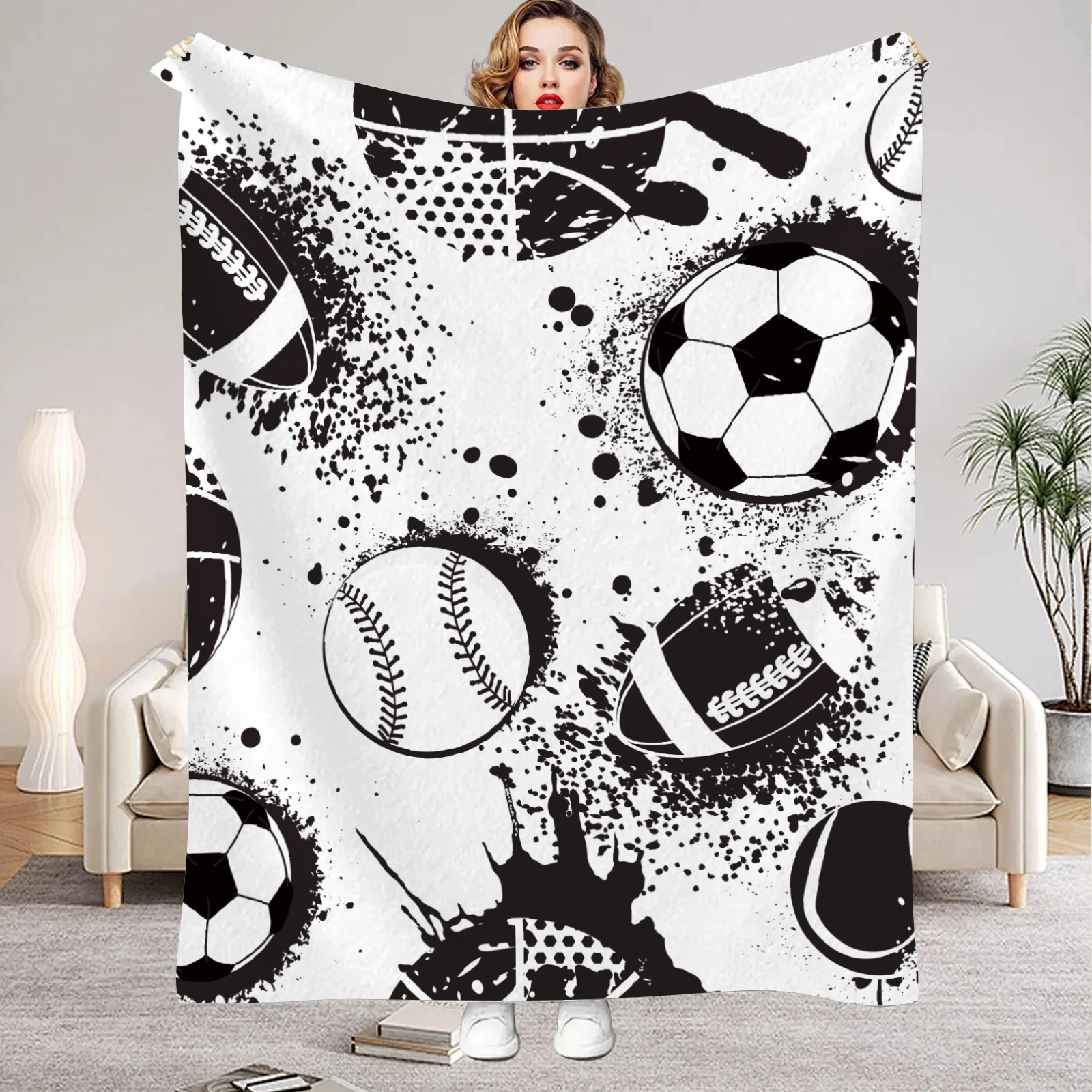 Weiche Softball-Decke Als Kuscheliges Geschenk – Für Kinder, Jugendliche & Erwachsene