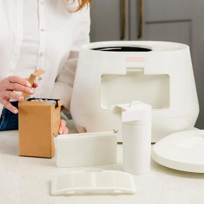 Pods & Filters Bundle PodsTurn Your Food Scraps into Nutrient-Rich Plant Foodl Filter Refills KeepYour Kitchen Smelling Fresh