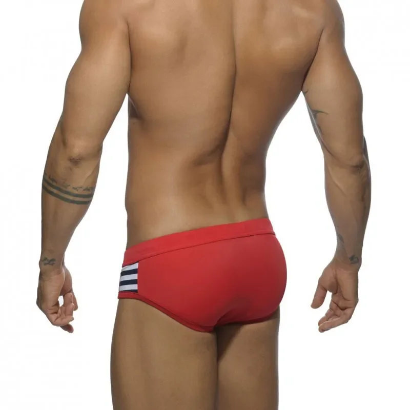 Summer Men Swimming Trunks Breathable Swimwear Sexy Low Waist Briefs Bikini Shorts Quick Dry Sports Swim Beach Surfing Swimsuits